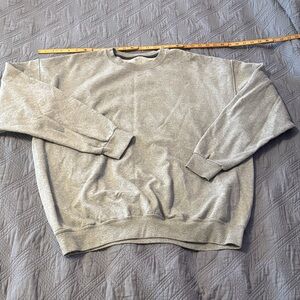 Athletic Works Men's Heather Gray Crewneck Sweatshirt